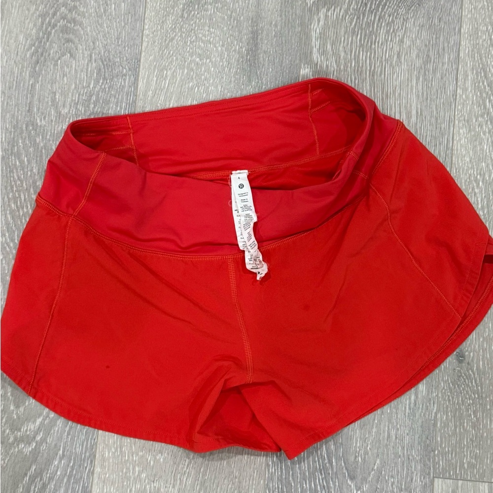 Lululemon Women's Red Shorts
